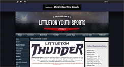 Desktop Screenshot of littletonyouthsports.org